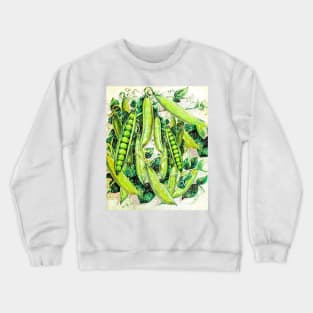 Pea pod plant Crewneck Sweatshirt